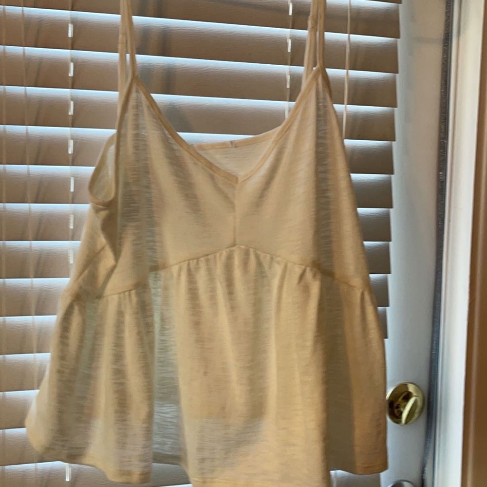 White tank top